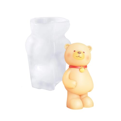 Bär-Silikonform für Handarbeit, Geschenke, Hochzeitsdekoration für Bastler, Schmuckwerkzeug, wiederverwendbare Silikonformen von MHADBKH