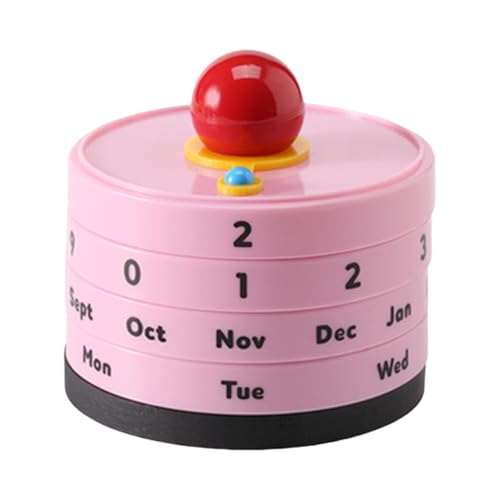 Einzigartiger Ball Ewiger Kalender mit Drehfunktion für Zuhause und Büro Dekoration Raumeinstellung Ornamente Dekoball Einzigartiger Ball Ewiger Kalender mit Drehfunktion für Zuhause und Büro Dekoration Raumeinstellung Ornamente Dekoball von MHADBKH