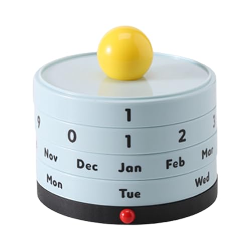 Einzigartiger Ball Ewiger Kalender mit Drehfunktion für Zuhause und Büro Dekoration Raumeinstellung Ornamente Dekoball Einzigartiger Ball Ewiger Kalender mit Drehfunktion für Zuhause und Büro Dekoration Raumeinstellung Ornamente Dekoball von MHADBKH