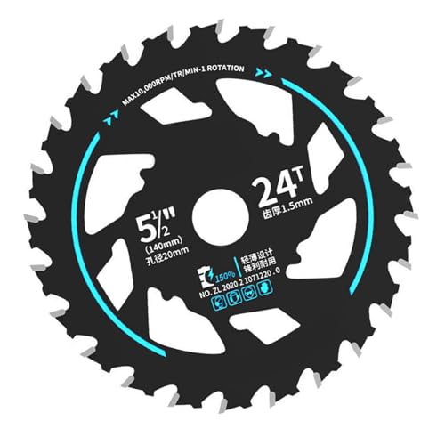 Hocheffiziente Kettensäge aus Legierung für glatten Schnitt, hergestellt für Lithium-Elektro, 24 alternative Zähne Hocheffiziente Kettensäge aus Legierung für glatten Schnitt, hergestellt für Lithium-Elektro, 24 alternative Zähne von MHADBKH