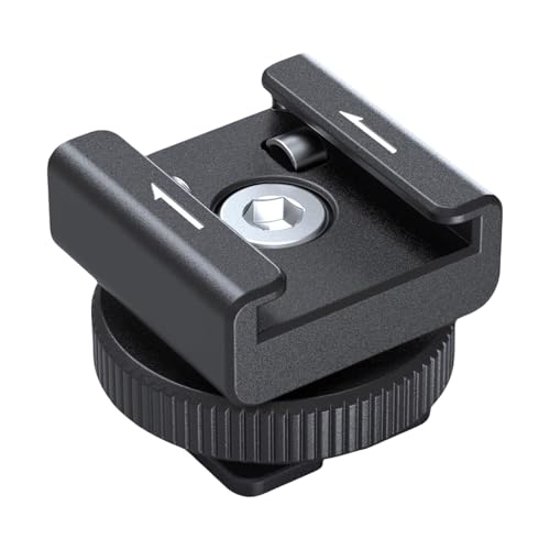 Kaltschuh-Adapter für Mikrofone, kompatibel mit verschiedenen Empfängern und Kameras, verbessert die Stabilität, Kaltschuh-Halterung Kaltschuh-Adapter für Mikrofone, kompatibel mit verschiedenen Empfängern und Kameras, verbessert die Stabilität, Kaltschuh-Halterung von MHADBKH