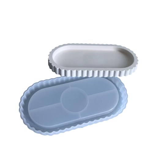 Kreative ovale gestreifte Silikonform für kreative Bastelprojekte mit Streifendetails und stabilen Materialien, gestreiftes Muster Kreative ovale gestreifte Silikonform für kreative Bastelprojekte mit Streifendetails und stabilen Materialien, gestreiftes Muster von MHADBKH