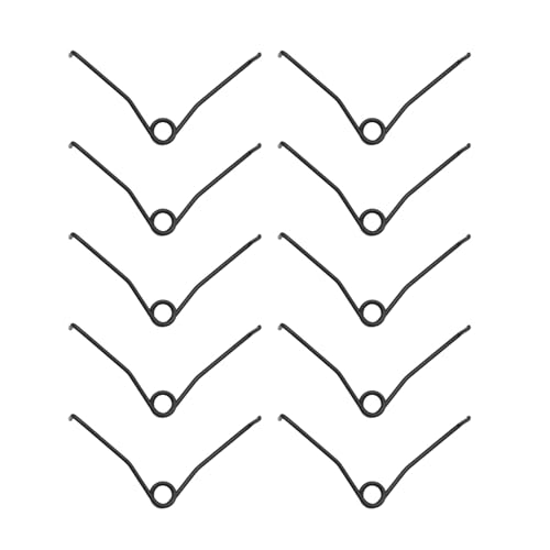 MHADBKH 10 Pcs Gartenschere Kompression Federschnelle Scher Ersatzfedern Trimmstahlfedern Schnellfeder Feder Ersetzen Sie Hochelastizitätsfedern von MHADBKH