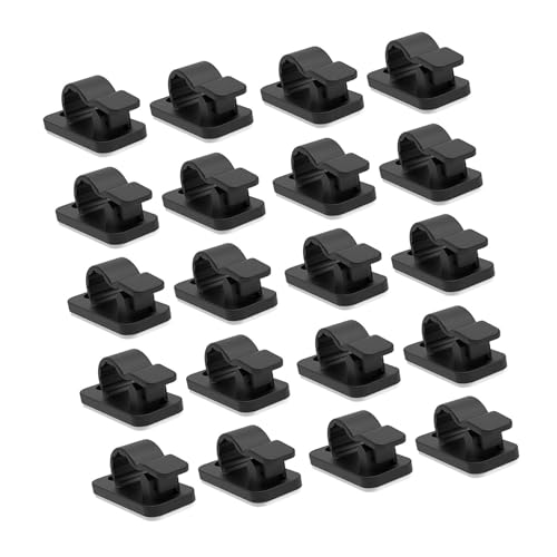 MHADBKH 20 selbstklebende Kabel-Clips, Kabelmanagement für effiziente Drahtorganisation in jeder Umgebung, Klemmen-Management MHADBKH 20 selbstklebende Kabel-Clips, Kabelmanagement für effiziente Drahtorganisation in jeder Umgebung, Klemmen-Management von MHADBKH