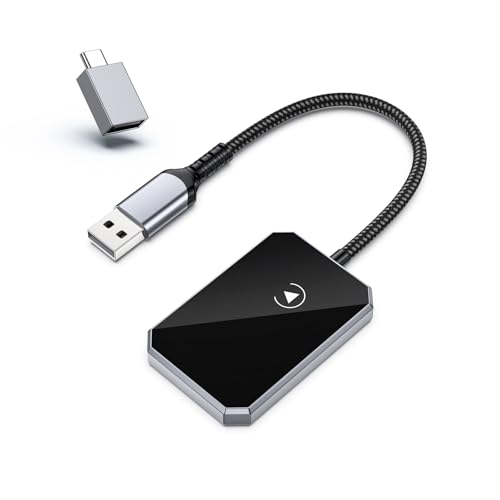 MHADBKH Car Play Adapter Verbessert Autospiel Für Drahtlose Adapter Um Kabelte Drahtlose Autospiele Für Autospiel Umzuwandeln von MHADBKH
