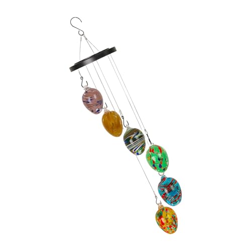 MHADBKH Glasglocke, dekoratives Gedächtnis, Beileidsgeschenk, Dekorationen für drinnen und draußen, Urlaub, Bastelprojekte, hängende Dekorationen von MHADBKH