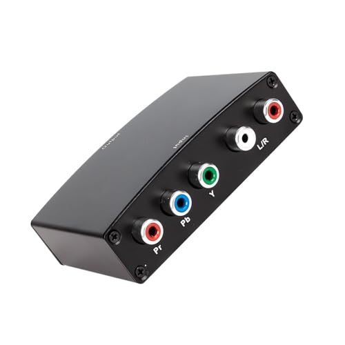 MHADBKH HDTV zu Komponenten-Konverter HDTV zu 1080P YPbPr Video Sound Adapter 480P 720P 1080i Übertragung von MHADBKH