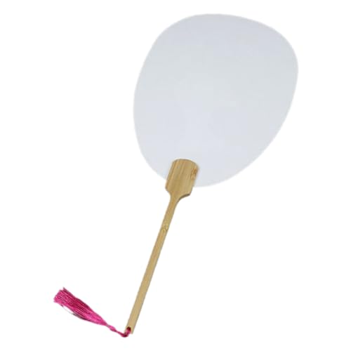 MHADBKH Künstler Reispapier Lüfter Runde Fan Pinselstift Kalligraphys Malerei Rice Paper Lüfter Leerer Papierventilator MHADBKH Künstler Reispapier Lüfter Runde Fan Pinselstift Kalligraphys Malerei Rice Paper Lüfter Leerer Papierventilator von MHADBKH
