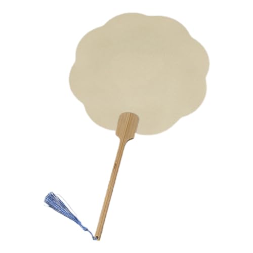 MHADBKH Künstler Reispapier Lüfter Runde Fan Pinselstift Kalligraphys Malerei Rice Paper Lüfter Leerer Papierventilator MHADBKH Künstler Reispapier Lüfter Runde Fan Pinselstift Kalligraphys Malerei Rice Paper Lüfter Leerer Papierventilator von MHADBKH
