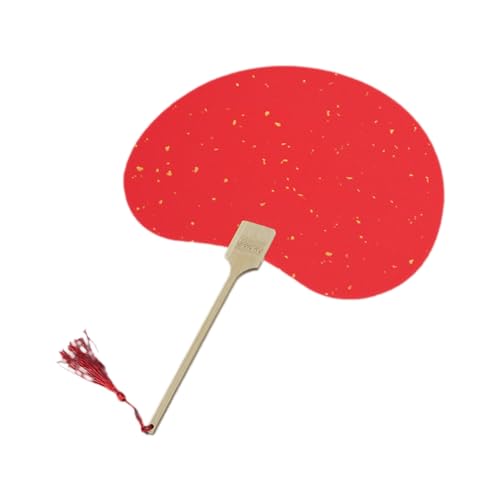 MHADBKH Künstler Reispapier Lüfter Runde Fan Pinselstift Kalligraphys Malerei Rice Paper Lüfter Leerer Papierventilator MHADBKH Künstler Reispapier Lüfter Runde Fan Pinselstift Kalligraphys Malerei Rice Paper Lüfter Leerer Papierventilator von MHADBKH