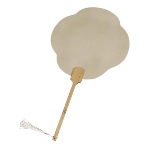MHADBKH Künstler Reispapier Lüfter Runde Fan Pinselstift Kalligraphys Malerei Rice Paper Lüfter Leerer Papierventilator MHADBKH Künstler Reispapier Lüfter Runde Fan Pinselstift Kalligraphys Malerei Rice Paper Lüfter Leerer Papierventilator von MHADBKH