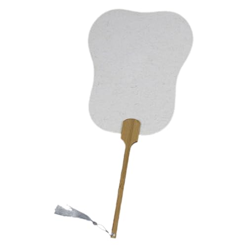 MHADBKH Künstler Reispapier Lüfter Runde Fan Pinselstift Kalligraphys Malerei Rice Paper Lüfter Leerer Papierventilator MHADBKH Künstler Reispapier Lüfter Runde Fan Pinselstift Kalligraphys Malerei Rice Paper Lüfter Leerer Papierventilator von MHADBKH