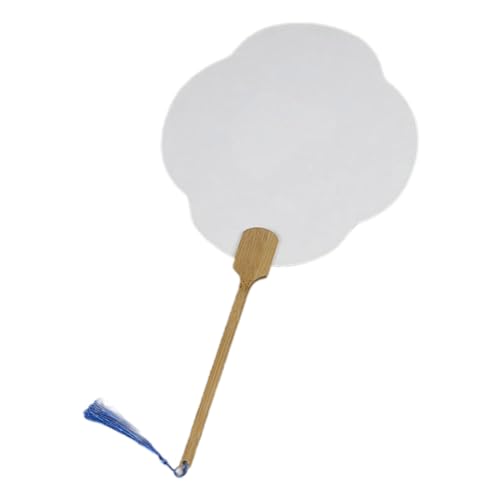 MHADBKH Künstler Reispapier Lüfter Runde Fan Pinselstift Kalligraphys Malerei Rice Paper Lüfter Leerer Papierventilator MHADBKH Künstler Reispapier Lüfter Runde Fan Pinselstift Kalligraphys Malerei Rice Paper Lüfter Leerer Papierventilator von MHADBKH