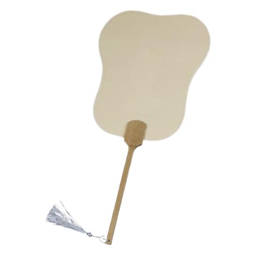 MHADBKH Künstler Reispapier Lüfter Runde Fan Pinselstift Kalligraphys Malerei Rice Paper Lüfter Leerer Papierventilator MHADBKH Künstler Reispapier Lüfter Runde Fan Pinselstift Kalligraphys Malerei Rice Paper Lüfter Leerer Papierventilator von MHADBKH