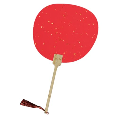 MHADBKH Künstler Reispapier Lüfter Runde Fan Pinselstift Kalligraphys Malerei Rice Paper Lüfter Leerer Papierventilator MHADBKH Künstler Reispapier Lüfter Runde Fan Pinselstift Kalligraphys Malerei Rice Paper Lüfter Leerer Papierventilator von MHADBKH