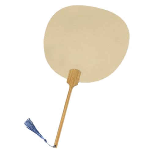 MHADBKH Künstler Reispapier Lüfter Runde Fan Pinselstift Kalligraphys Malerei Rice Paper Lüfter Leerer Papierventilator MHADBKH Künstler Reispapier Lüfter Runde Fan Pinselstift Kalligraphys Malerei Rice Paper Lüfter Leerer Papierventilator von MHADBKH