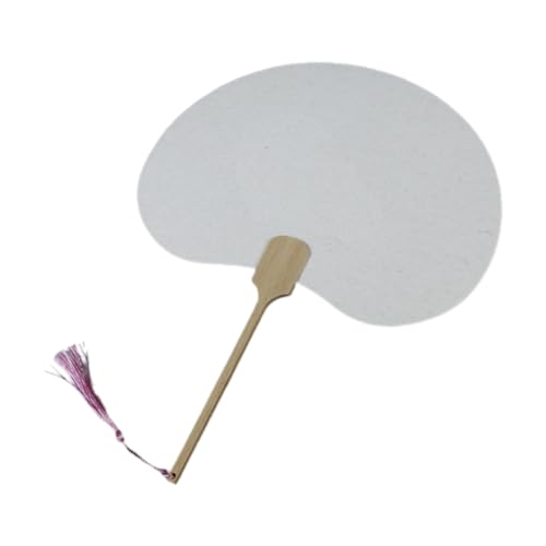 MHADBKH Künstler Reispapier Lüfter Runde Fan Pinselstift Kalligraphys Malerei Rice Paper Lüfter Leerer Papierventilator MHADBKH Künstler Reispapier Lüfter Runde Fan Pinselstift Kalligraphys Malerei Rice Paper Lüfter Leerer Papierventilator von MHADBKH