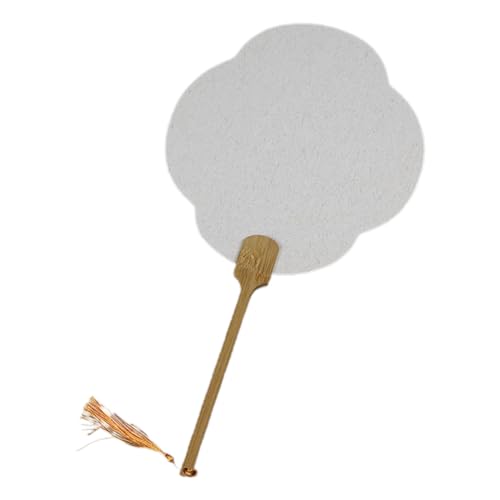 MHADBKH Künstler Reispapier Lüfter Runde Fan Pinselstift Kalligraphys Malerei Rice Paper Lüfter Leerer Papierventilator MHADBKH Künstler Reispapier Lüfter Runde Fan Pinselstift Kalligraphys Malerei Rice Paper Lüfter Leerer Papierventilator von MHADBKH