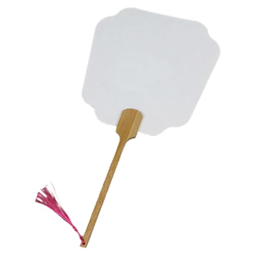 MHADBKH Künstler Reispapier Lüfter Runde Fan Pinselstift Kalligraphys Malerei Rice Paper Lüfter Leerer Papierventilator MHADBKH Künstler Reispapier Lüfter Runde Fan Pinselstift Kalligraphys Malerei Rice Paper Lüfter Leerer Papierventilator von MHADBKH