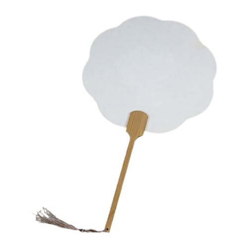 MHADBKH Künstler Reispapier Lüfter Runde Fan Pinselstift Kalligraphys Malerei Rice Paper Lüfter Leerer Papierventilator MHADBKH Künstler Reispapier Lüfter Runde Fan Pinselstift Kalligraphys Malerei Rice Paper Lüfter Leerer Papierventilator von MHADBKH