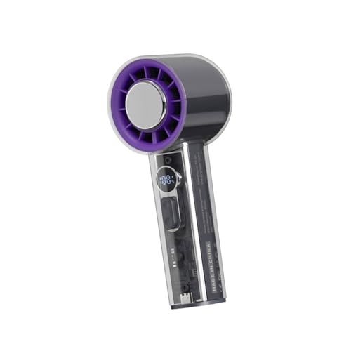 MHADBKH Multifunktionaler Handventilator, effizienter Kühlventilator, 3000 mAh, leistungsstarker Ventilator, ABS-Textur, für Reisen, Büro und Außenbereich von MHADBKH