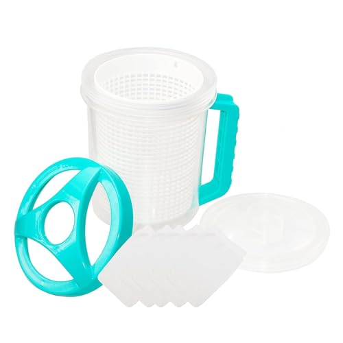 MHADBKH Pool Skimmer Korb Schwimmbad Filterkorb Ersatzkorb Pool Siebkorb Geeignet für Schwimmbad MHADBKH Pool Skimmer Korb Schwimmbad Filterkorb Ersatzkorb Pool Siebkorb Geeignet für Schwimmbad von MHADBKH