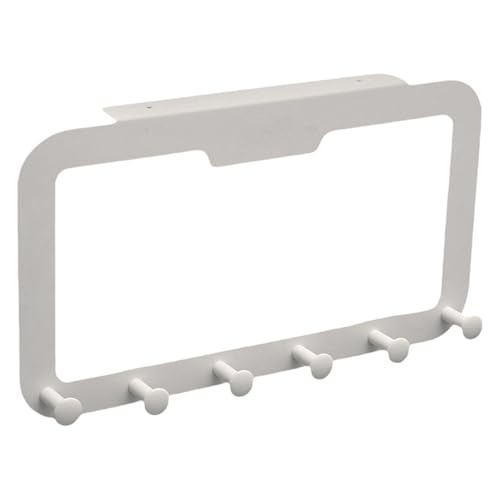 MHADBKH Stilvolle Türhaken mit einfachem Design, stabile sechs Glieder, Klebehaken für Kleidung und Handtücher, ohne Markierung Designhaken MHADBKH Stilvolle Türhaken mit einfachem Design, stabile sechs Glieder, Klebehaken für Kleidung und Handtücher, ohne Markierung Designhaken von MHADBKH