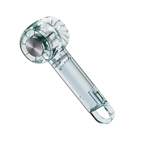 MHADBKH Transparency Tragbarer Handventilator, hohe Geschwindigkeiten, verstellbarer Ventilator mit 1200 mAh Akku, USB-wiederaufladbares Kühlgerät MHADBKH Transparency Tragbarer Handventilator, hohe Geschwindigkeiten, verstellbarer Ventilator mit 1200 mAh Akku, USB-wiederaufladbares Kühlgerät von MHADBKH