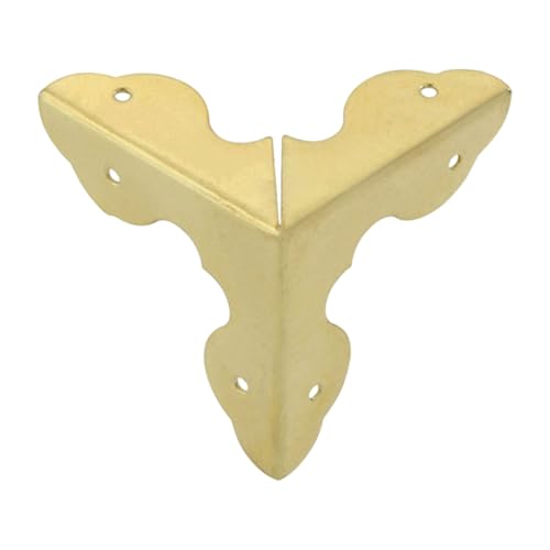 Mehrzweck-Eckpolster aus stabilem Metall, dekoratives Zubehör für Treppen und Möbel, einfache Installation, Renovierungs-Hardware, 50 Stück Mehrzweck-Eckpolster aus stabilem Metall, dekoratives Zubehör für Treppen und Möbel, einfache Installation, Renovierungs-Hardware, 50 Stück von MHADBKH