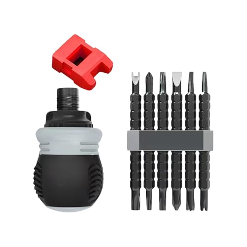 Multifunktionales Schraubendreher-Sortiment für Heimwerker Professionelle Reparatur mit ergonomischem Griff und Aufbewahrung Schraubendreher Set von MHADBKH