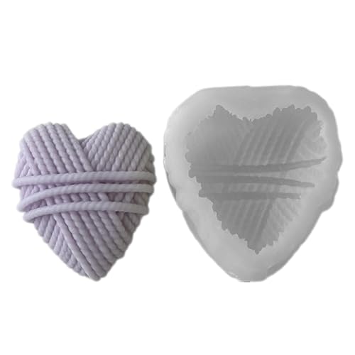 Silikonform für Figuren, Kerzen, Ton, Stricken, herzförmig, Handherstellung, Silikon für Silikonform für Figuren, Kerzen, Ton, Stricken, herzförmig, Handherstellung, Silikon für von MHADBKH