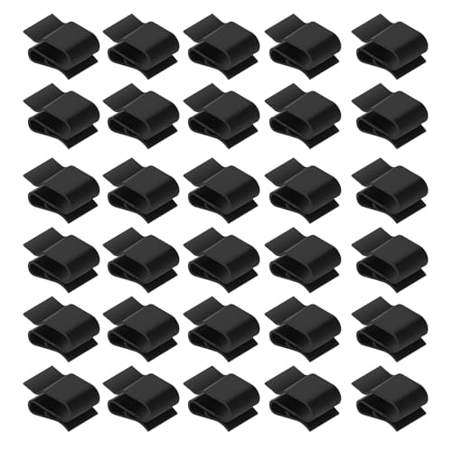 Solar-Panel-Kabel-Clip-Zubehör für sichere Verkabelung auf Booten und Anhängern, stabiles 25 x 16 mm Kabelzubehör, 30 Stück Solar-Panel-Kabel-Clip-Zubehör für sichere Verkabelung auf Booten und Anhängern, stabiles 25 x 16 mm Kabelzubehör, 30 Stück von MHADBKH
