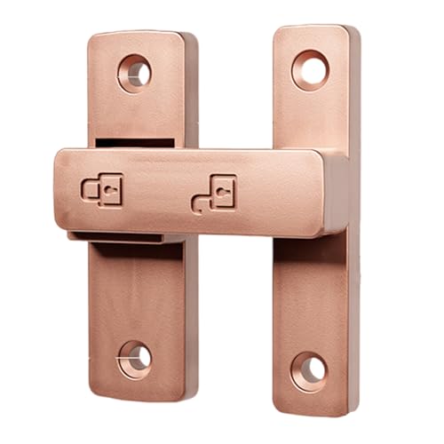 Tragbare, stabile 180-Grad-Türriegel, einfache Installation, Zubehör für Hotel, Badezimmer, Garagen und Schränke, Schranktürriegel von MHADBKH