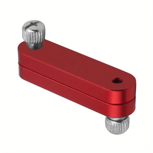 Verstellbarer Lineal, Anschlagblock, Aluminium, für stabile Positionierung und Markierung im Tischlerbau, Markierungslokalisierung von MHADBKH