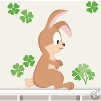 Wandtattoo "Hase" Waldtiere I. Kinderzimmer Wandsticker Wandaufkleber Babyzimmer Wald Tiere von MHBilder