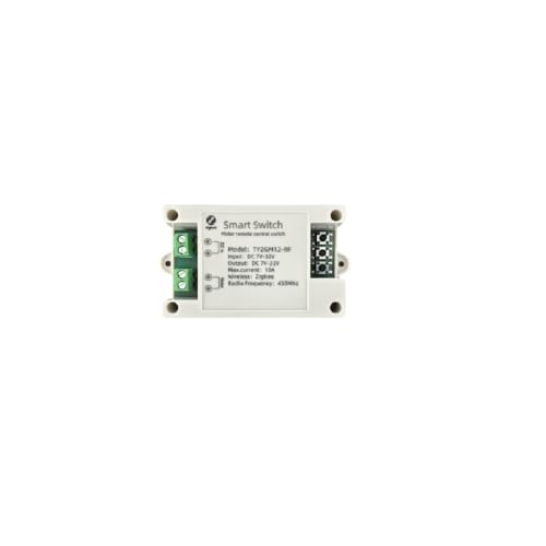 MHCOZY Tuya Smart Life App Zigbee Smart Wireless DC Linear Acuator/Motor Forward Reverse Controller Relay Modul, arbeitet mit Alexa (Tuya Zigbee Hub benötigt) von MHCOZY