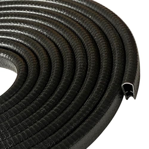 Kantenschutz Blech Kantenschutzprofil Klemmbereich 1-2 mm Metall Autotür-Kantenschutz für Die Meisten Autos Blechverarbeitung Bootsbau Handwerk Haushalt (2mm, Meter, 3) von MHDJQ