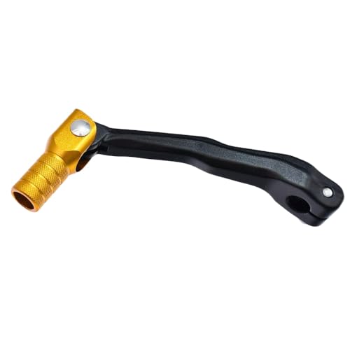 MHJOUZSKB 2 Geschwindigkeitsradverschiebungshebel kompatibel mit GPX TSE250R DT230 HJ250H MT250 GR8 PIT D343 BIKE Universal Motorradteil passt zu verschiedenen 250 -cm3 -Modellen(Black Golden) von MHJOUZSKB