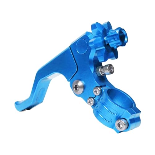 MHJOUZSKB 7 8 Zoll Kurzstunt -Kupplungshebel mit FZ09 MT09 WR250F WR450F YZ85 YZ125 YZ250 YZ250F YZ450F TTR250 Motorradmodellmodell(Blue) von MHJOUZSKB