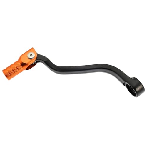 MHJOUZSKB Schalthebel kompatibel mit SX EXC XC XCW SX-F EXC-F XCF XCF-W 125 250 350 450 505 TE TC 125 250 TE TX 300 FX350 GETRIEBE VERSICHERUNG VERSICHT FÜR MOTOCLE-DIRT-BIKE(Orange) von MHJOUZSKB