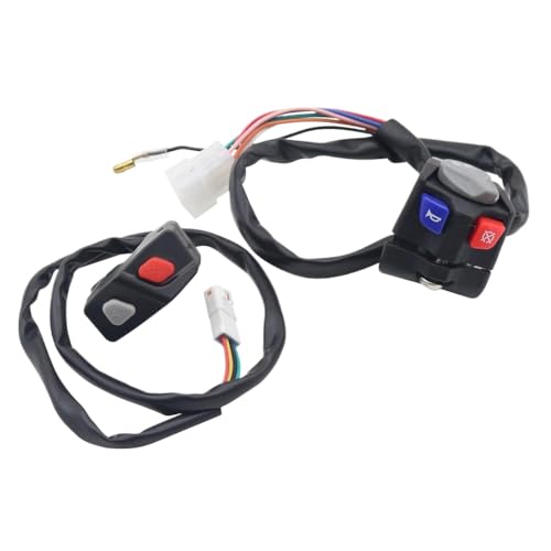 Motorrad-Start-Horn-Saunaschalter kompatibel mit EXC XC XCW EXCF SX SXF 125-500 625 660 690 SC SMC SXC(Set) von MHJOUZSKB