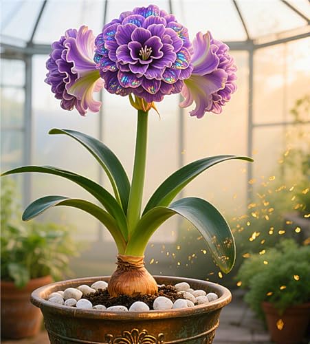 Amaryllis Rhizome,Garten Rhizome,Amaryllis,Amaryllis Winterhart,Amaryllis Rhizome Winterhart-3 Rhizome-F von MHOLDC