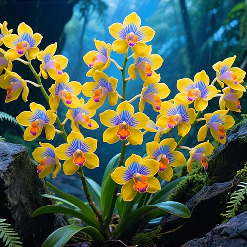 MehrjäHrige Cymbidium-Rhizom, üBerraschendes Wachstum, Gartendekoration, Kein GießEn Erforderlich,Winterhart-8 Rhizom-G MehrjäHrige Cymbidium-Rhizom, üBerraschendes Wachstum, Gartendekoration, Kein GießEn Erforderlich,Winterhart-8 Rhizom-G von MHOLDC