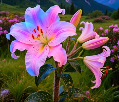 Taglilien Rhizome,Taglilien Winterhart Mehrjährig,Winterharte MehrjäHrige Rhizome,Wilde Taglilie-15 Rhizome-J von MHOLDC