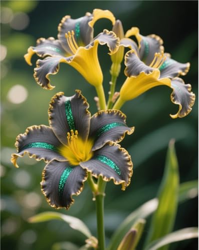 Taglilien Rhizome,Wilde Taglilie,Taglilien Winterhart Mehrjährig,Winterharte MehrjäHrige Rhizome-5 Rhizome-E von MHOLDC