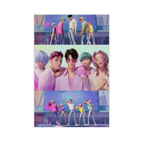 MHTHFD Saja Boys K-Pop Dämonenjäger – Filmposter auf Leinwand, Wandkunst, Dekordruck, Bild, Gemälde für Wohnzimmer, Schlafzimmer, Dekoration, 30 x 45 cm MHTHFD Saja Boys K-Pop Dämonenjäger – Filmposter auf Leinwand, Wandkunst, Dekordruck, Bild, Gemälde für Wohnzimmer, Schlafzimmer, Dekoration, 30 x 45 cm von MHTHFD