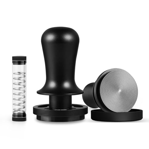 MHW-3BOMBER Astra 51mm Tamper, 30lbs Konstanter Druck Kaffee Tamper mit Sound-Feedback, Extra 15lbs Feder, Handtamper für 51mm Siebträger, Präzise Tampung für perfekten Espresso, Modell: T7016-OS, von MHW-3BOMBER