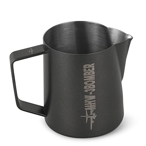 MHW-3BOMBER Espresso Milchkännchen Milk Pitcher 400ml Milchschaumtank Espresso Milchschaumtank Edelstahl Espresso Dämpfen Aufschäumen Pitcher Schwarz P5031B MHW-3BOMBER Espresso Milchkännchen Milk Pitcher 400ml Milchschaumtank Espresso Milchschaumtank Edelstahl Espresso Dämpfen Aufschäumen Pitcher Schwarz P5031B von MHW-3BOMBER