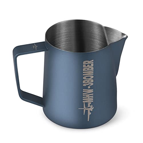 MHW-3BOMBER Espresso Milchkännchen Milk Pitcher 500ml Milchschaumtank Espresso Milchschaumtank Edelstahl Espresso Dämpfen Aufschäumen Pitcher Matte Blau P5014MB MHW-3BOMBER Espresso Milchkännchen Milk Pitcher 500ml Milchschaumtank Espresso Milchschaumtank Edelstahl Espresso Dämpfen Aufschäumen Pitcher Matte Blau P5014MB von MHW-3BOMBER