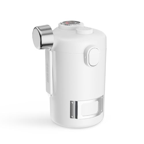MHW-3BOMBER Gambo Kaffeebehälter 600ML, Luftdichte Behälter für Kaffeebohnen mit Feuchtigkeitsmonitor, Kaffeebohnenlagerung mit Datentracker und magnetischem 30ml-Scoop, Modell: S6141W-OS von MHW-3BOMBER